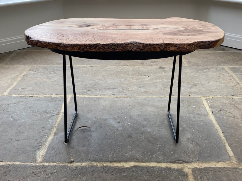 Handmade Burred Elm 86cm Coffee Table